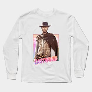 Clint Eastwood - Retro Long Sleeve T-Shirt